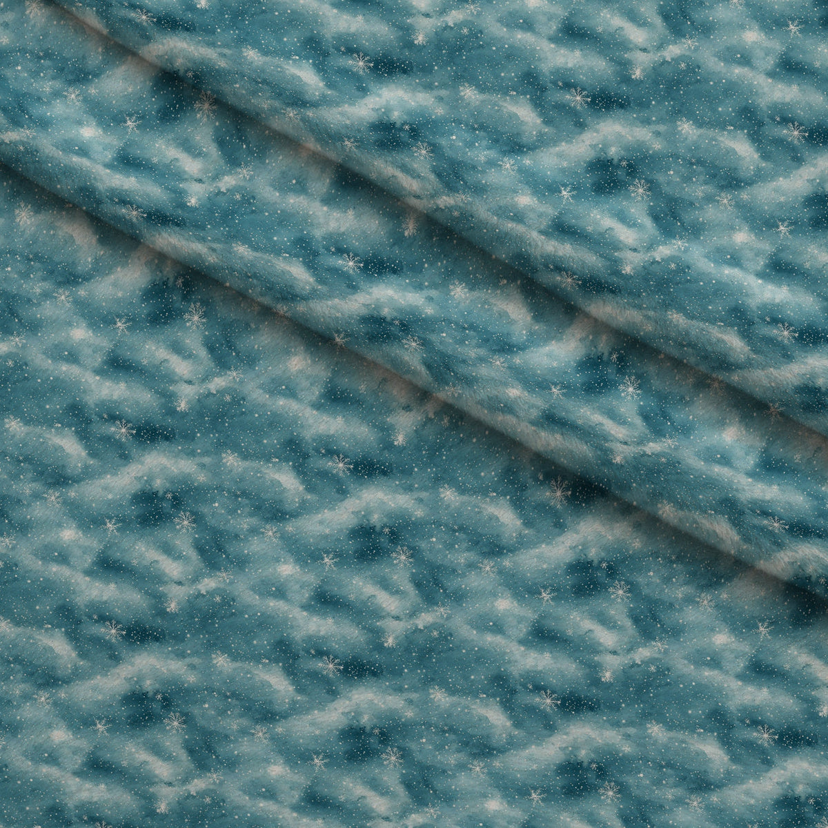 Rosewood Tartan Pattern 15 Fleece Fabric — fleece fabric folded close-up preview (mv-fleece-v1:lying)