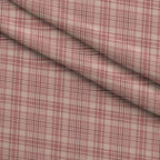 Rosewood Tartan Pattern 18 Fleece Fabric — fleece fabric folded close-up preview (mv-fleece-v1:lying)