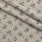 Rosewood Tartan Pattern 7 Fleece Fabric — fleece fabric folded close-up preview (mv-fleece-v1:lying)