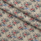 Rosewood Tartan Pattern 8 Fleece Fabric — fleece fabric folded close-up preview (mv-fleece-v1:lying)
