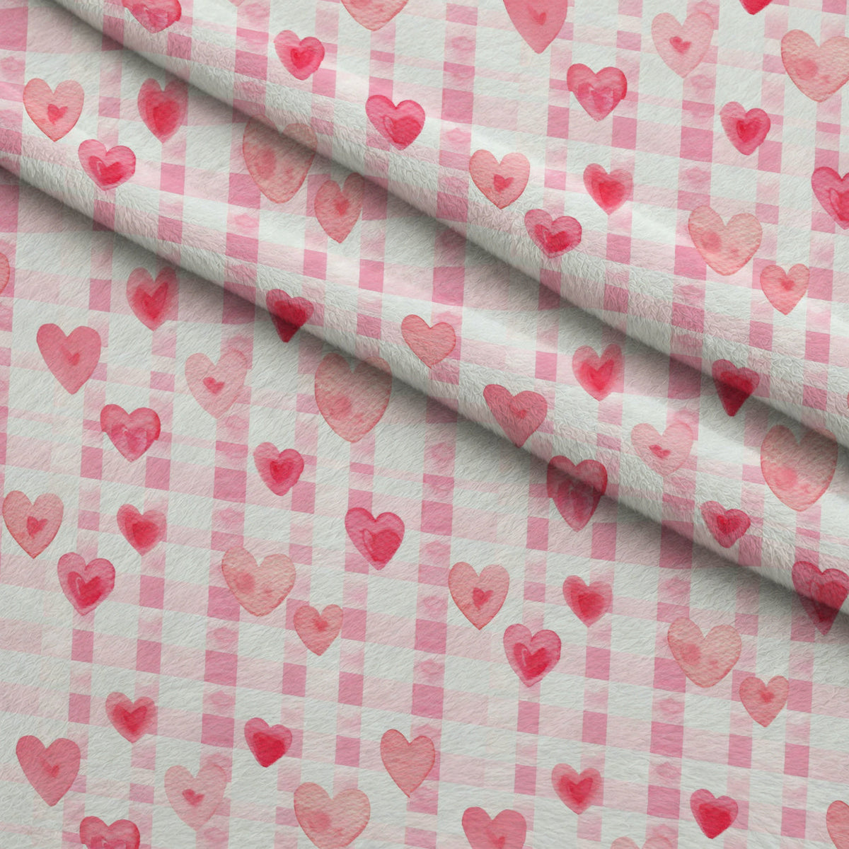 Rosy Balloon Cubs Pattern 7 Fleece Fabric — fleece fabric folded close-up preview (mv-fleece-v1:lying)