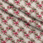 Rosy Noel Pattern 10 Fleece Fabric — fleece fabric folded close-up preview (mv-fleece-v1:lying)