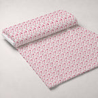 Rosy Noel Pattern 9 Fleece Fabric — fleece fabric unrolled bolt preview (mv-fleece-v1:bolt)
