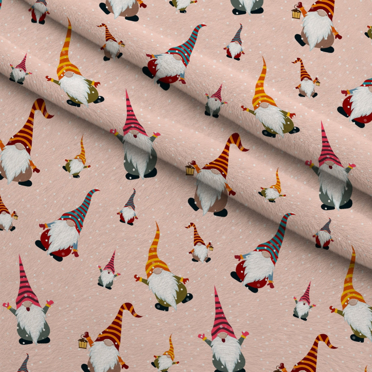 Rosy Yuletide Pattern 6 Fleece Fabric — fleece fabric folded close-up preview (mv-fleece-v1:lying)