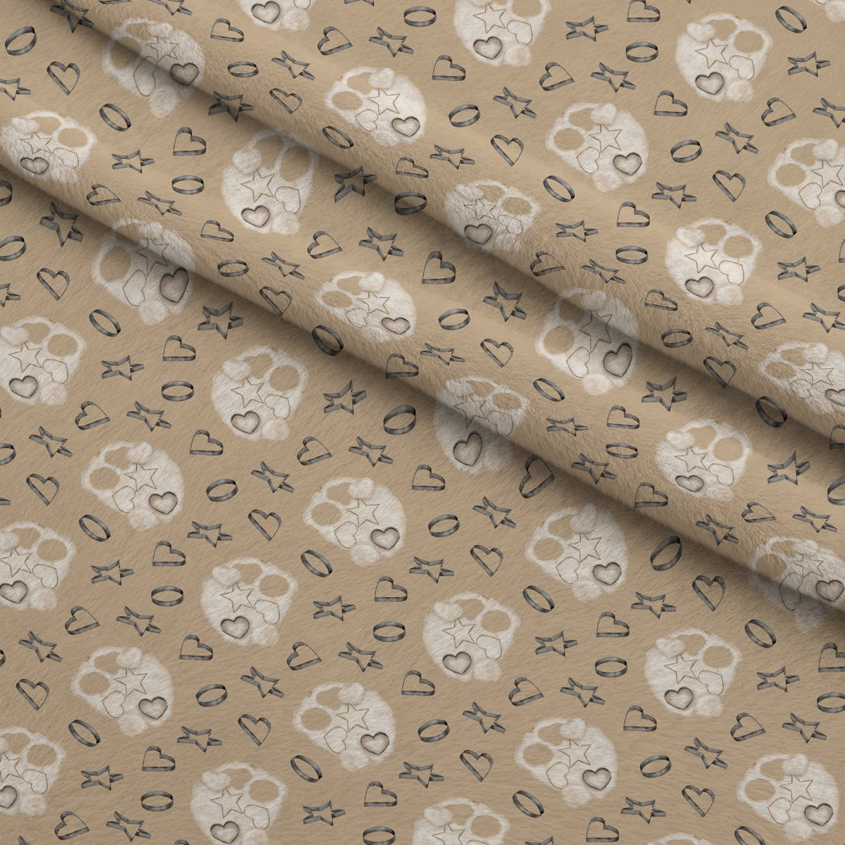 Rustic Bakehouse Pattern 10 Fleece Fabric — fleece fabric folded close-up preview (mv-fleece-v1:lying)