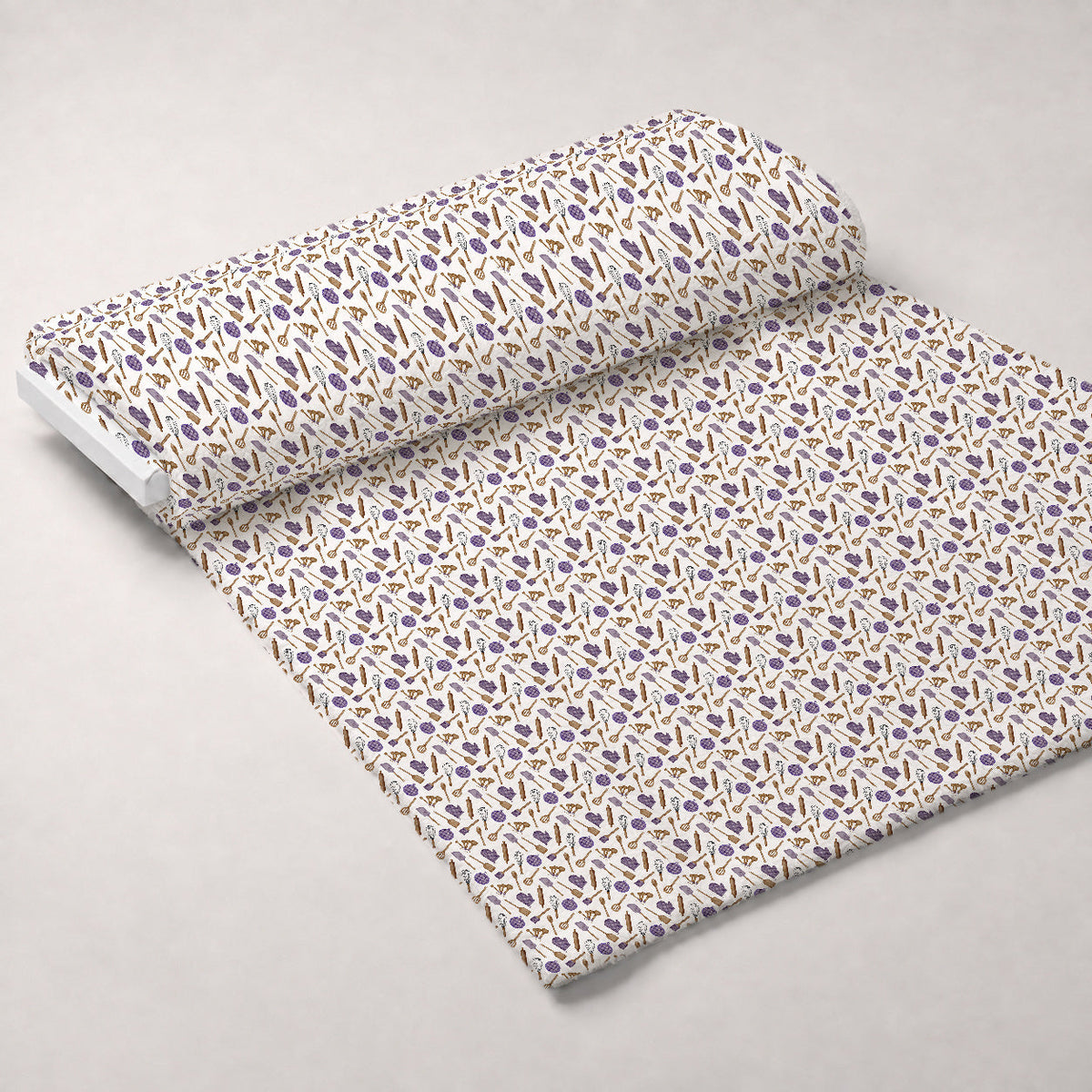Rustic Bakehouse Pattern 2 Fleece Fabric — fleece fabric unrolled bolt preview (mv-fleece-v1:bolt)