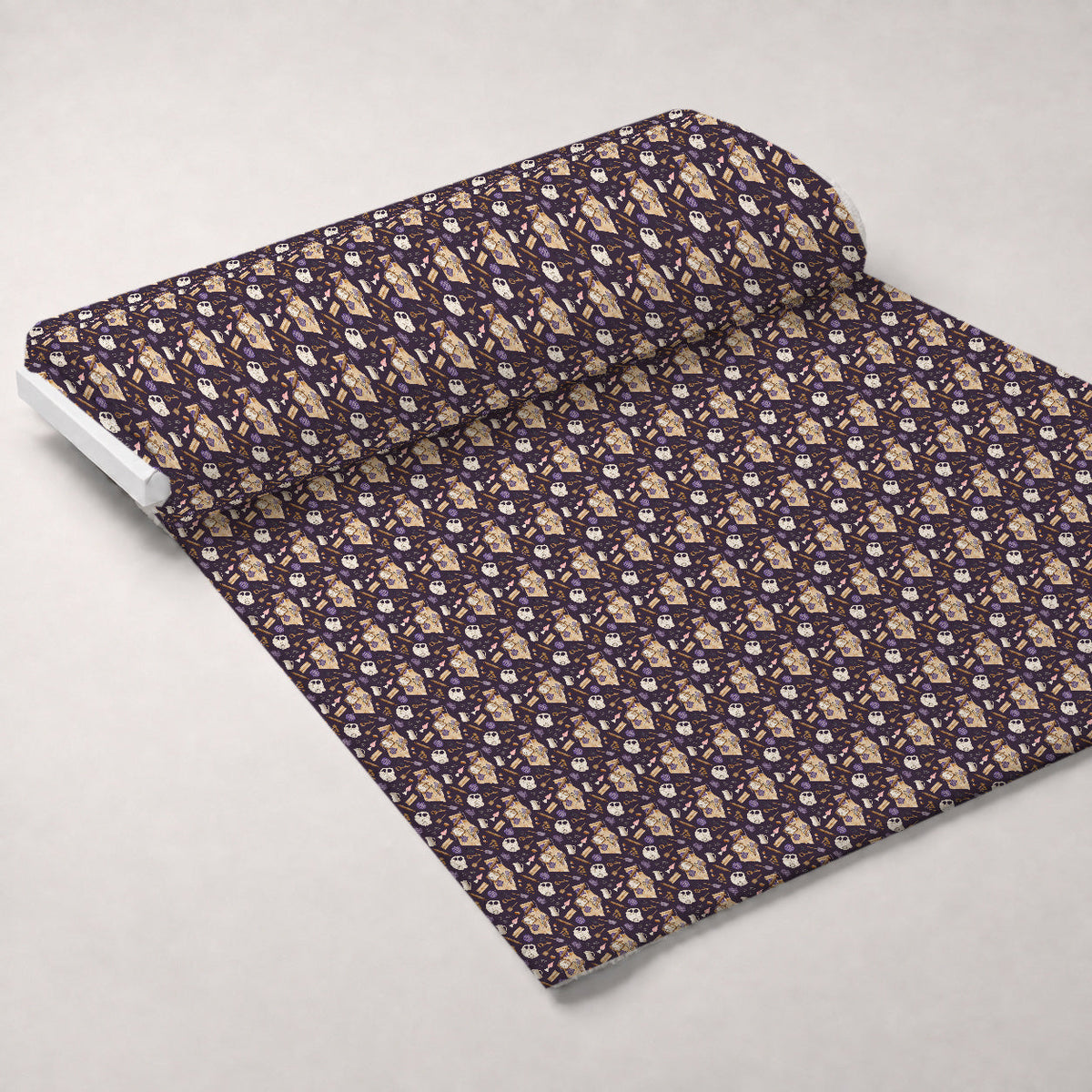 Rustic Bakehouse Pattern 4 Fleece Fabric — fleece fabric unrolled bolt preview (mv-fleece-v1:bolt)