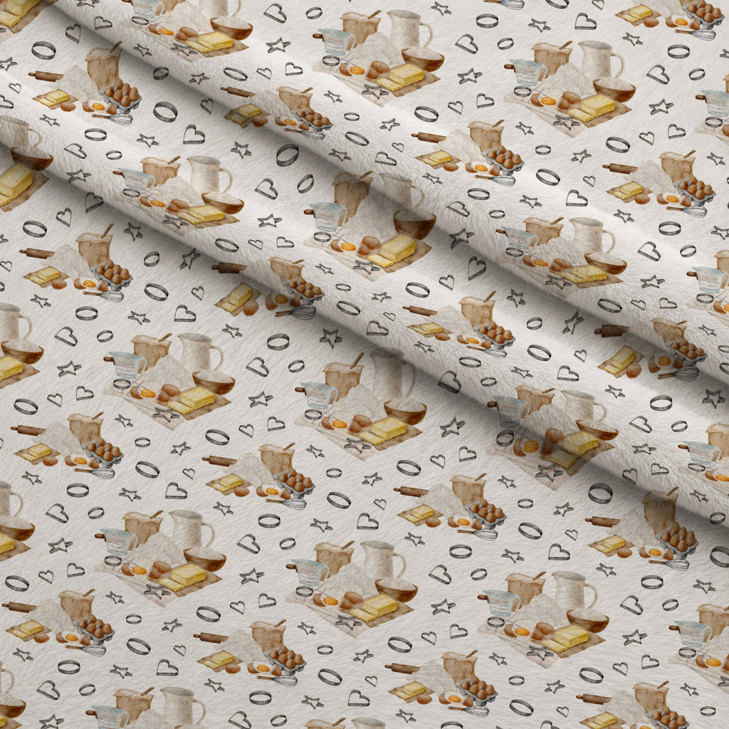 Rustic Bakehouse Pattern 5 Fleece Fabric — fleece fabric folded close-up preview (mv-fleece-v1:lying)