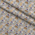 Rustic Bakehouse Pattern 9 Fleece Fabric — fleece fabric folded close-up preview (mv-fleece-v1:lying)