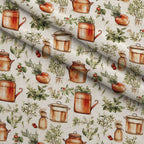 Rustic Pantry Pattern 10 Fleece Fabric — fleece fabric folded close-up preview (mv-fleece-v1:lying)