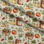 Rustic Pantry Pattern 12 Fleece Fabric — fleece fabric folded close-up preview (mv-fleece-v1:lying)