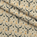 Rustic Rodeo Pattern 3 Fleece Fabric — fleece fabric folded close-up preview (mv-fleece-v1:lying)