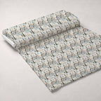 Sacred Meadow Pattern 1 Fleece Fabric — fleece fabric unrolled bolt preview (mv-fleece-v1:bolt)