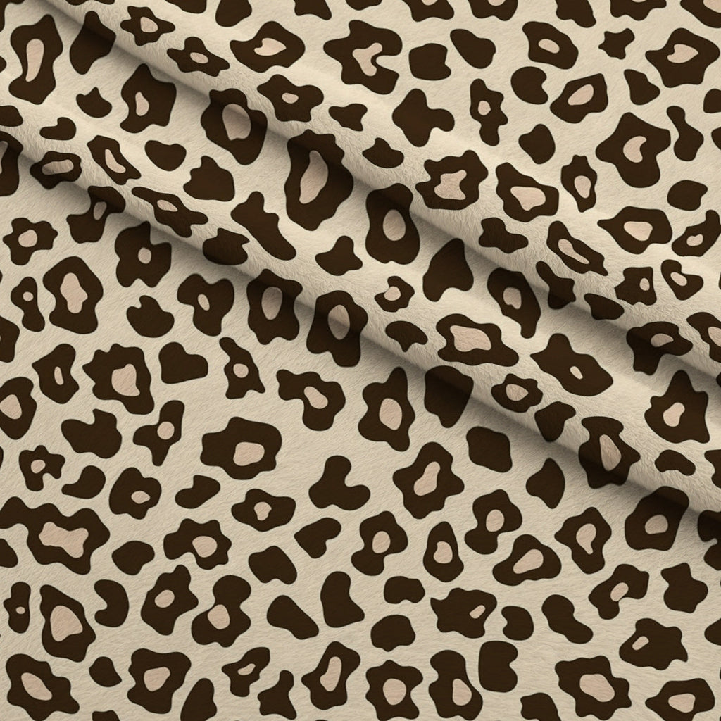 Safari Animal Skin Print 14 Fleece Fabric — fleece fabric folded close-up preview (mv-fleece-v1:lying)