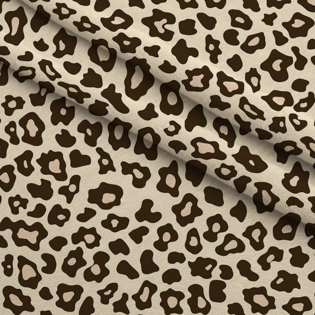 Safari Animal Skin Print 14 Fleece Fabric — fleece fabric folded close-up preview (mv-fleece-v1:lying)