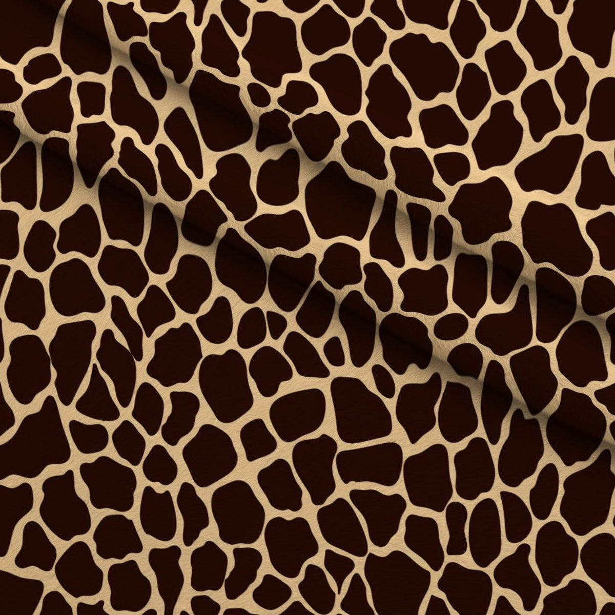 Safari Animal Skin Print 15 Fleece Fabric — fleece fabric folded close-up preview (mv-fleece-v1:lying)