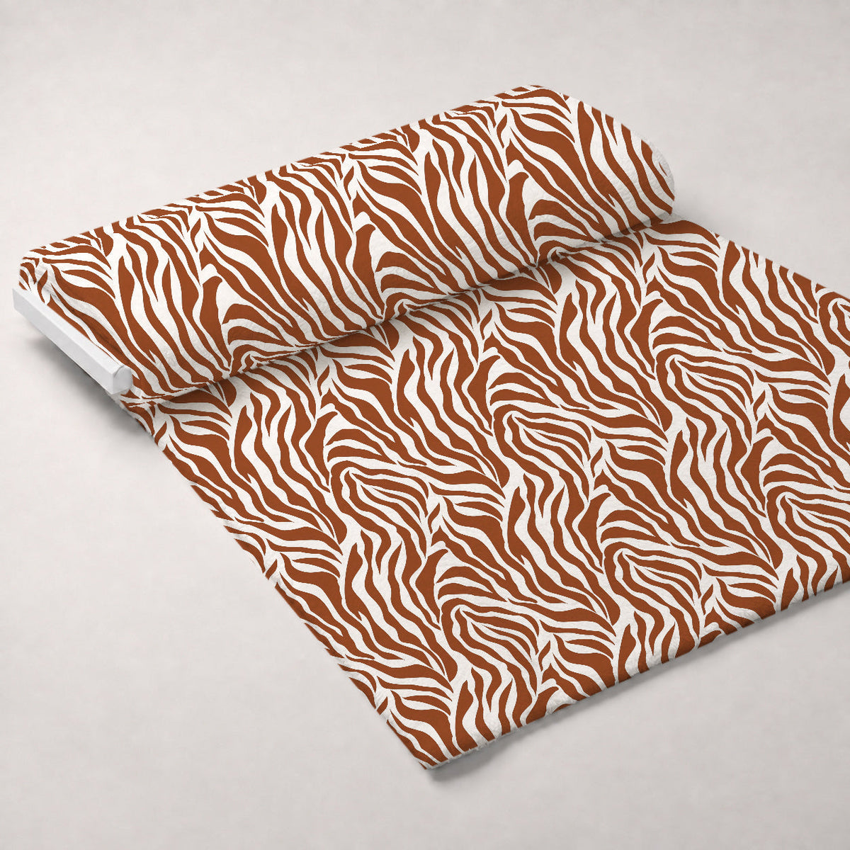 Safari Animal Skin Print 6 Fleece Fabric — fleece fabric unrolled bolt preview (mv-fleece-v1:bolt)