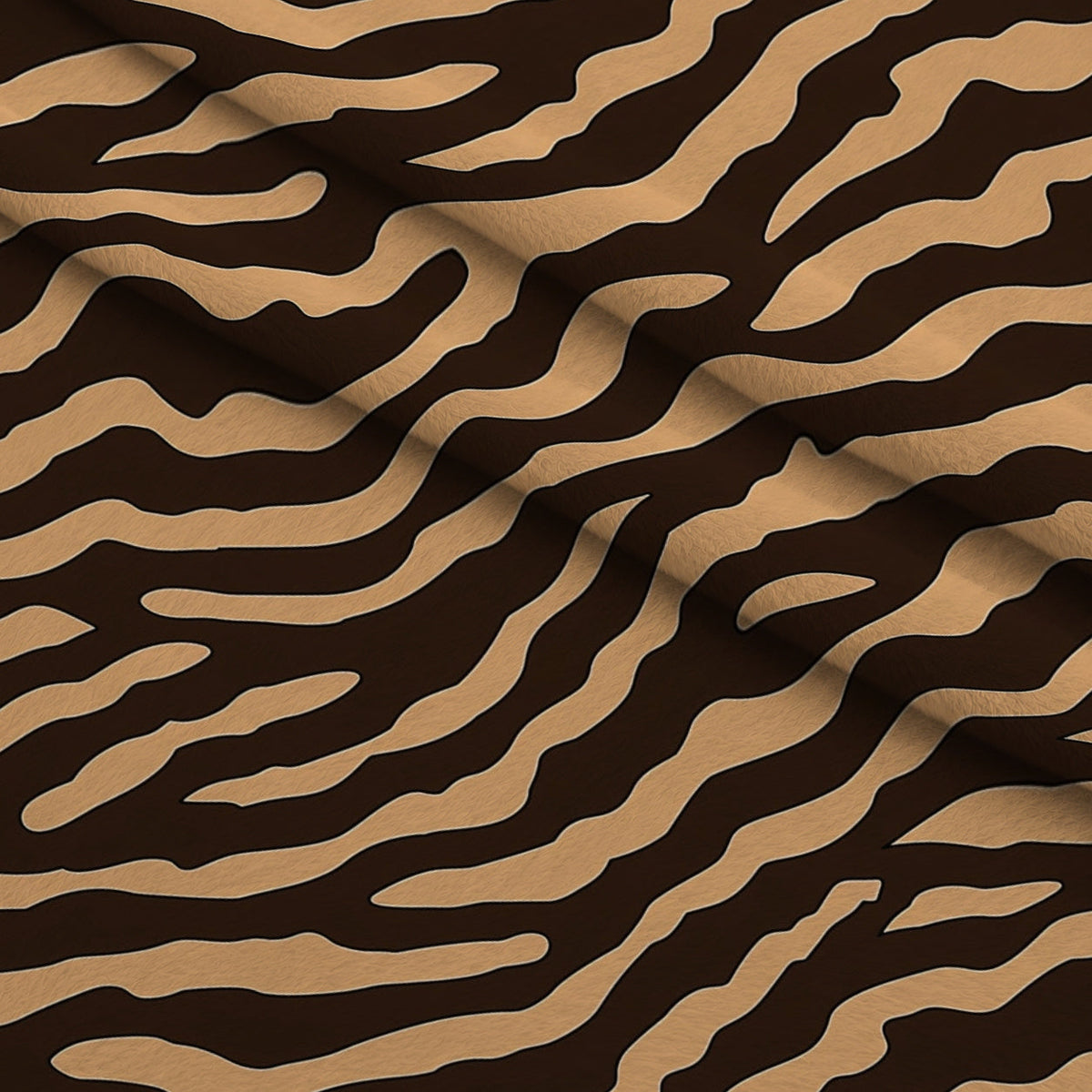 Safari Animal Skin Print 7 Fleece Fabric — fleece fabric folded close-up preview (mv-fleece-v1:lying)
