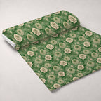 Sage Homestead Pattern 13 Fleece Fabric — fleece fabric unrolled bolt preview (mv-fleece-v1:bolt)
