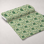 Sage Homestead Pattern 8 Fleece Fabric — fleece fabric unrolled bolt preview (mv-fleece-v1:bolt)