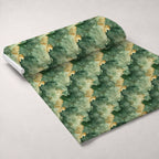 Sage Ink Wash Pattern 20 Fleece Fabric — fleece fabric unrolled bolt preview (mv-fleece-v1:bolt)