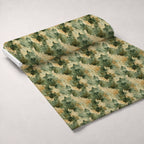 Sage Ink Wash Pattern 6 Fleece Fabric — fleece fabric unrolled bolt preview (mv-fleece-v1:bolt)