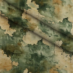 Sage Ink Wash Pattern 6 Fleece Fabric — fleece fabric folded close-up preview (mv-fleece-v1:lying)