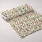 Sakura Fan Patchwork Pattern 2 Fleece Fabric — fleece fabric unrolled bolt preview (mv-fleece-v1:bolt)
