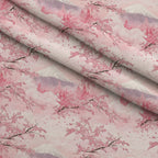 Sakura Summit Pattern 11 Fleece Fabric — fleece fabric folded close-up preview (mv-fleece-v1:lying)