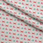 Sandy Shores Pattern 8 Fleece Fabric — fleece fabric folded close-up preview (mv-fleece-v1:lying)