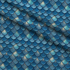 Sapphire Gleam Pattern 15 Fleece Fabric — fleece fabric folded close-up preview (mv-fleece-v1:lying)