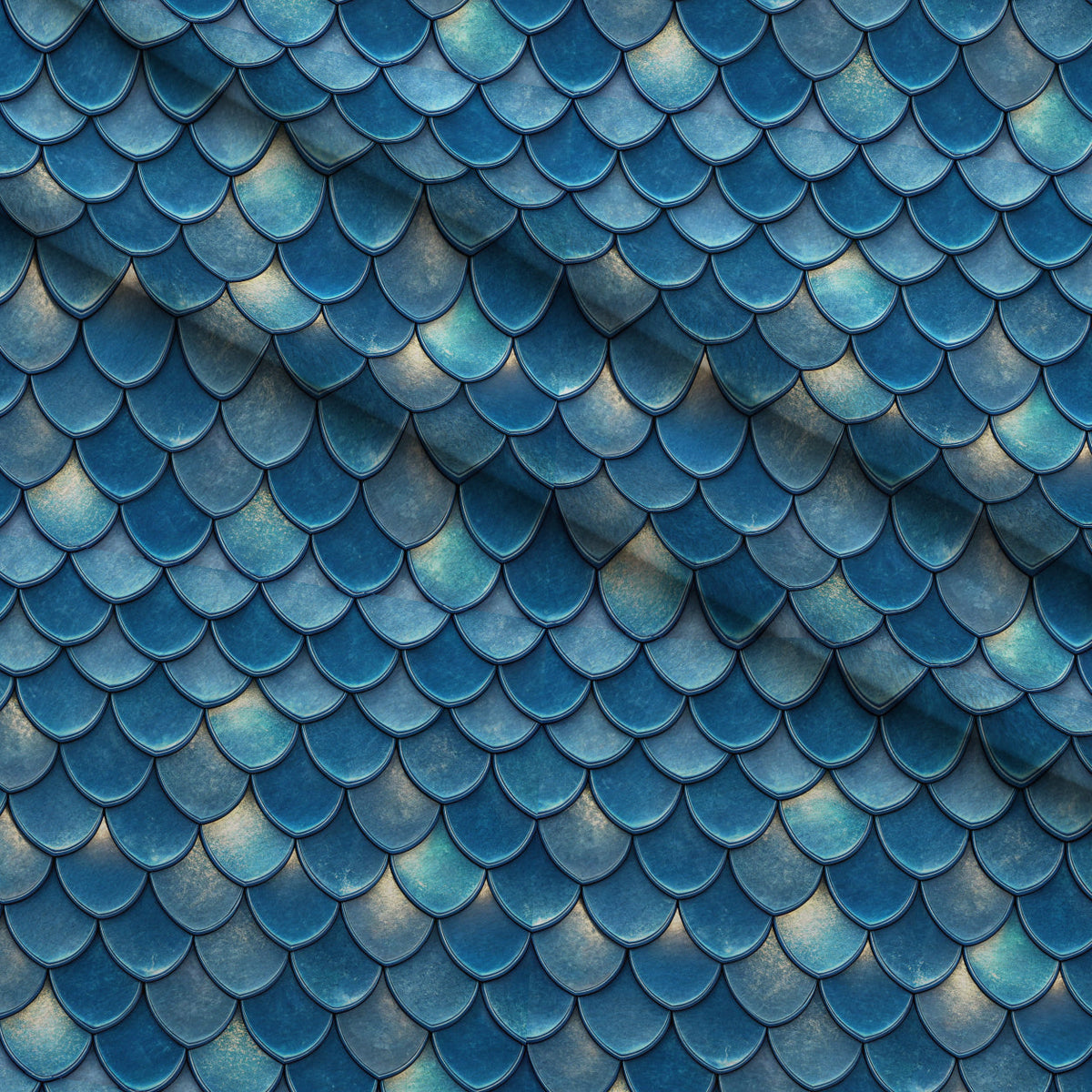 Sapphire Gleam Pattern 15 Fleece Fabric — fleece fabric folded close-up preview (mv-fleece-v1:lying)