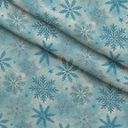 Sapphire Gleam Pattern 2 Fleece Fabric — fleece fabric folded close-up preview (mv-fleece-v1:lying)