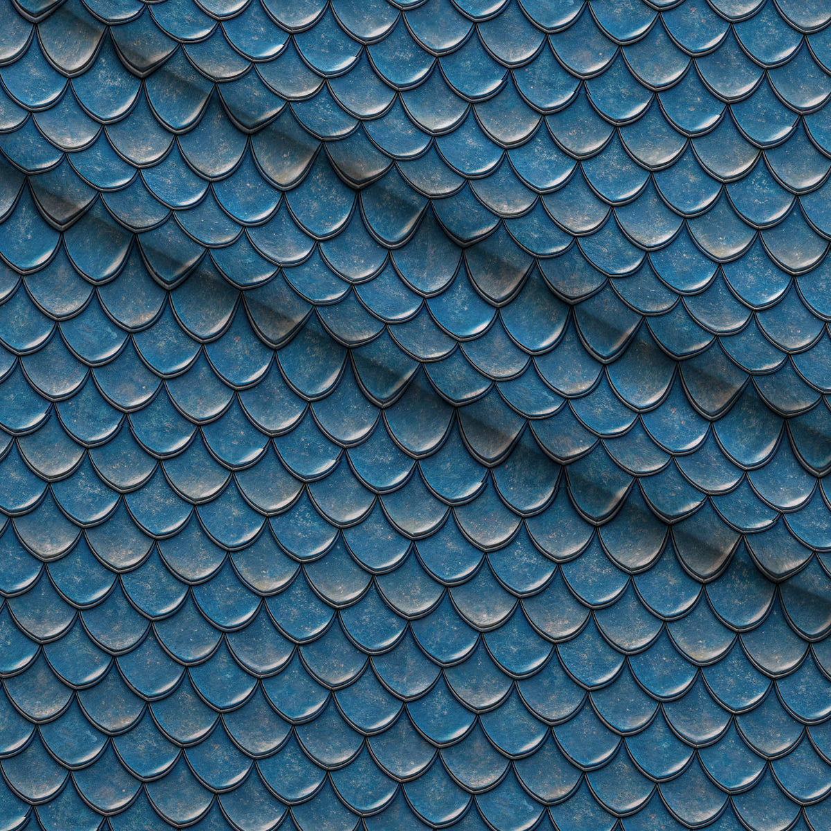 Sapphire Gleam Pattern 3 Fleece Fabric — fleece fabric folded close-up preview (mv-fleece-v1:lying)