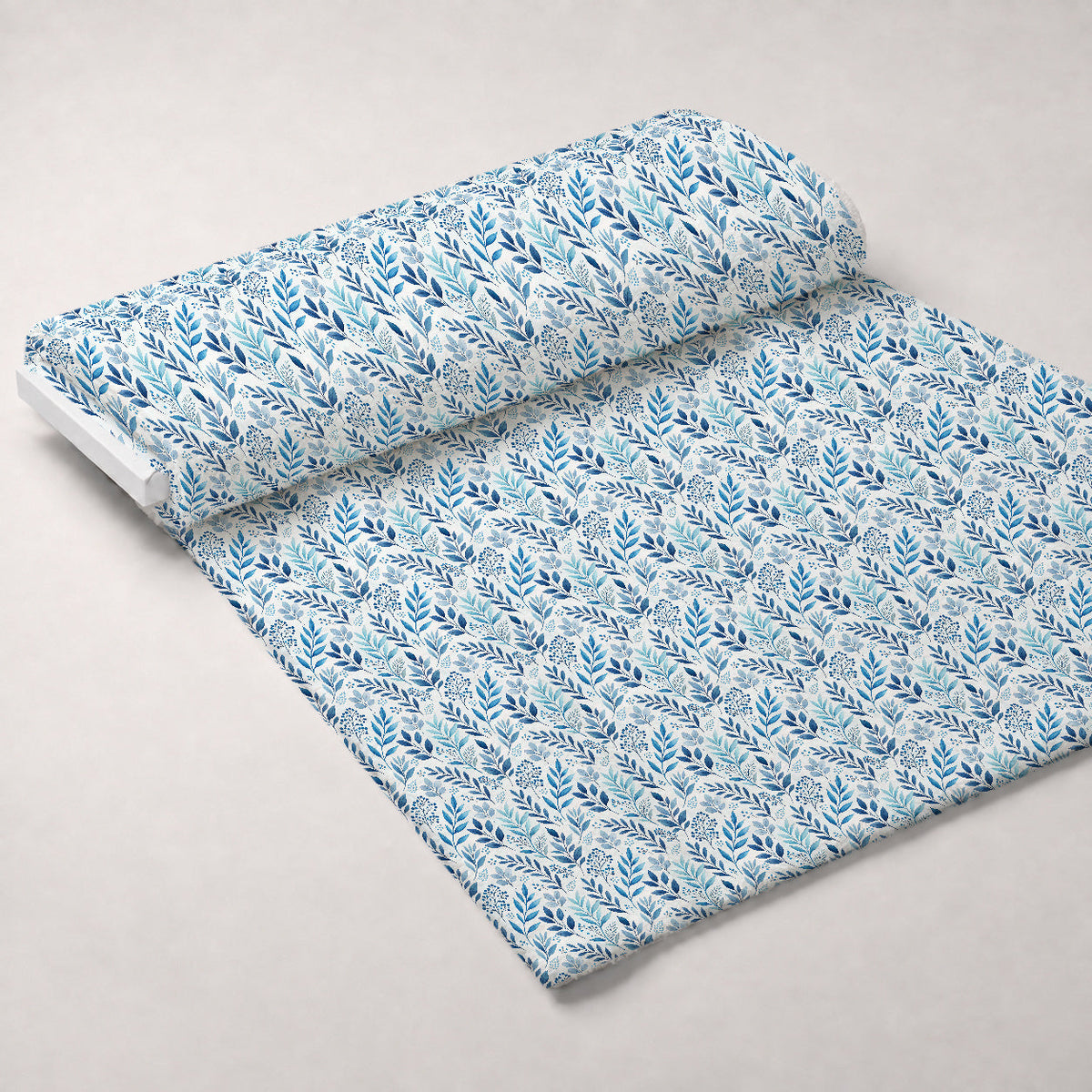 Sapphire Gleam Pattern 7 Fleece Fabric — fleece fabric unrolled bolt preview (mv-fleece-v1:bolt)