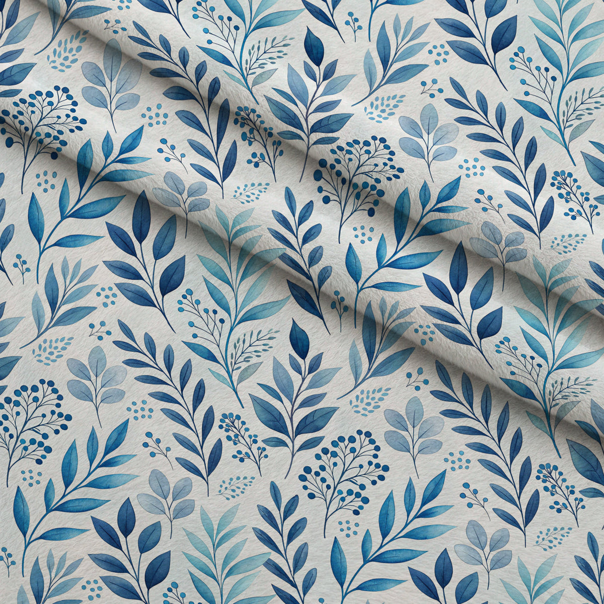 Sapphire Gleam Pattern 7 Fleece Fabric — fleece fabric folded close-up preview (mv-fleece-v1:lying)