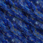 Sapphire Quarry Pattern 1 Fleece Fabric — fleece fabric folded close-up preview (mv-fleece-v1:lying)