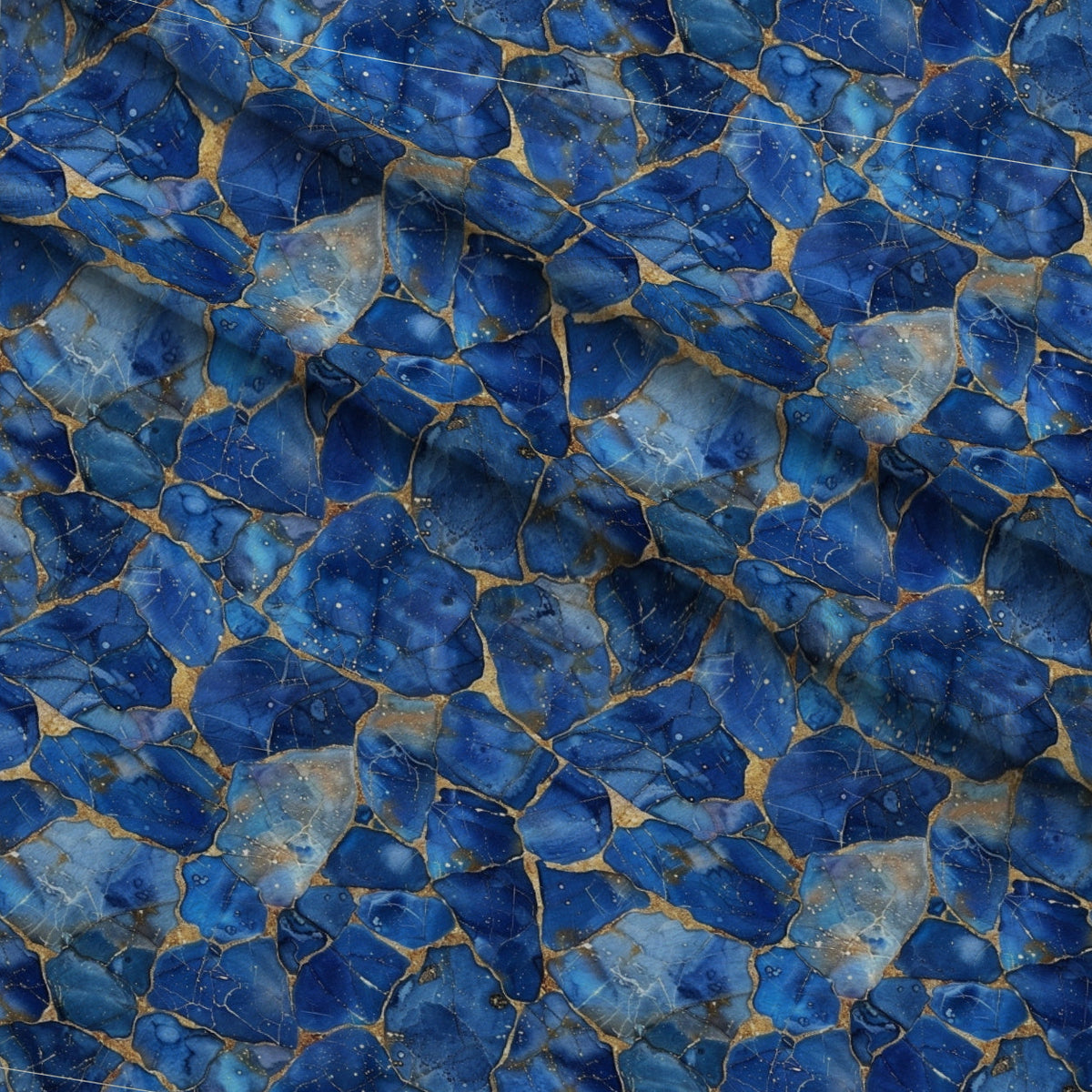 Sapphire Quarry Pattern 9 Fleece Fabric — fleece fabric folded close-up preview (mv-fleece-v1:lying)