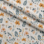 Scandi Meadow Pattern 10 Fleece Fabric — fleece fabric folded close-up preview (mv-fleece-v1:lying)