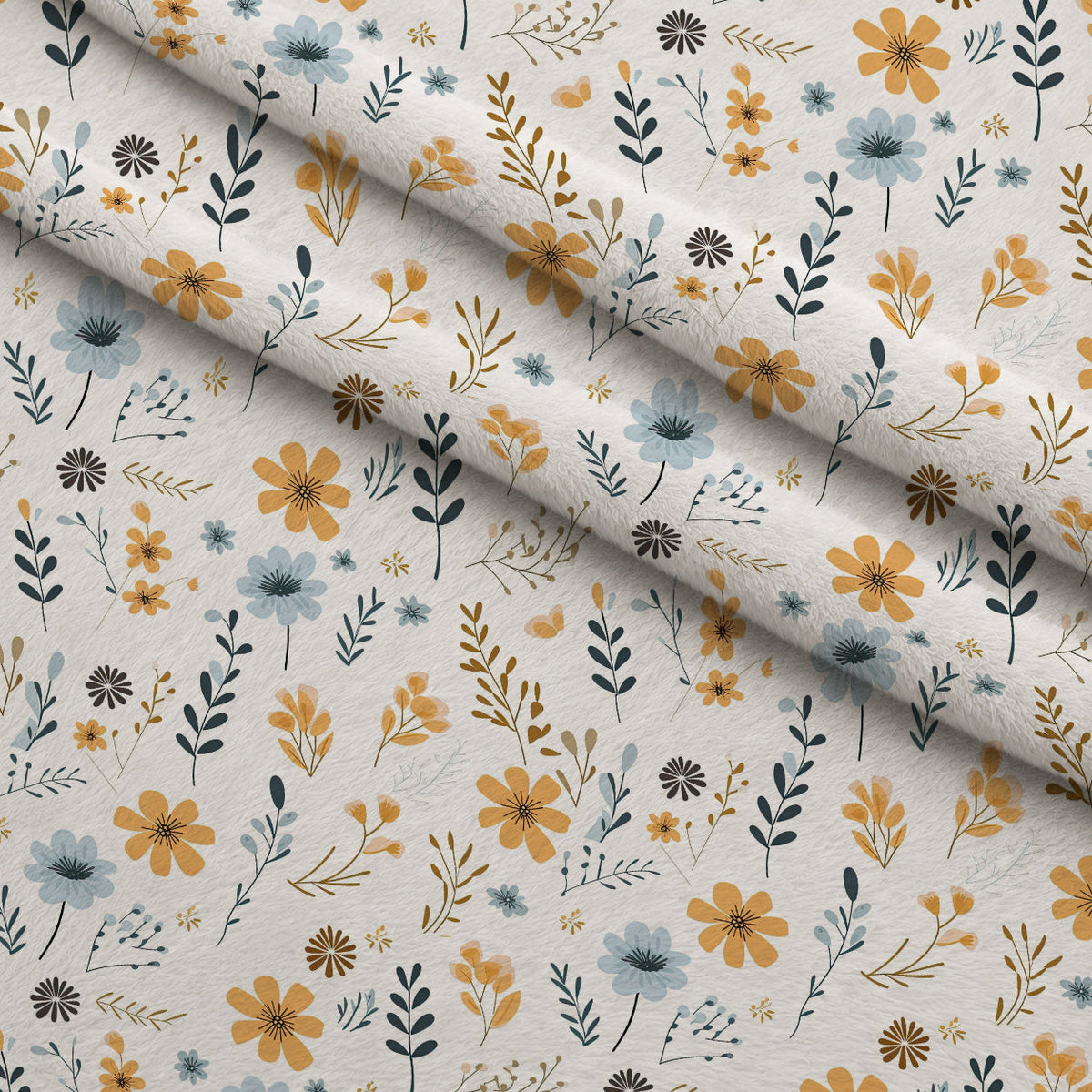 Scandi Meadow Pattern 11 Fleece Fabric — fleece fabric folded close-up preview (mv-fleece-v1:lying)