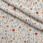 Scandi Meadow Pattern 6 Fleece Fabric — fleece fabric folded close-up preview (mv-fleece-v1:lying)