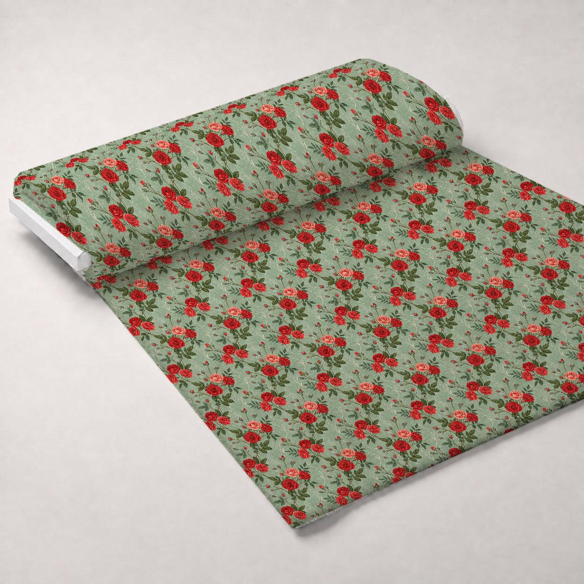 Scarlet Hive Pattern 11 Fleece Fabric — fleece fabric unrolled bolt preview (mv-fleece-v1:bolt)