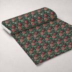 Scarlet Hive Pattern 2 Fleece Fabric — fleece fabric unrolled bolt preview (mv-fleece-v1:bolt)