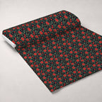 Scarlet Hive Pattern 3 Fleece Fabric — fleece fabric unrolled bolt preview (mv-fleece-v1:bolt)