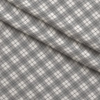 Seafoam Gingham Pattern 19 Fleece Fabric — fleece fabric folded close-up preview (mv-fleece-v1:lying)