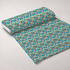 Seashell Shores Pattern 6 Fleece Fabric — fleece fabric unrolled bolt preview (mv-fleece-v1:bolt)
