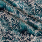 Seawater Pattern Fleece Fabric — fleece fabric folded close-up preview (mv-fleece-v1:lying)