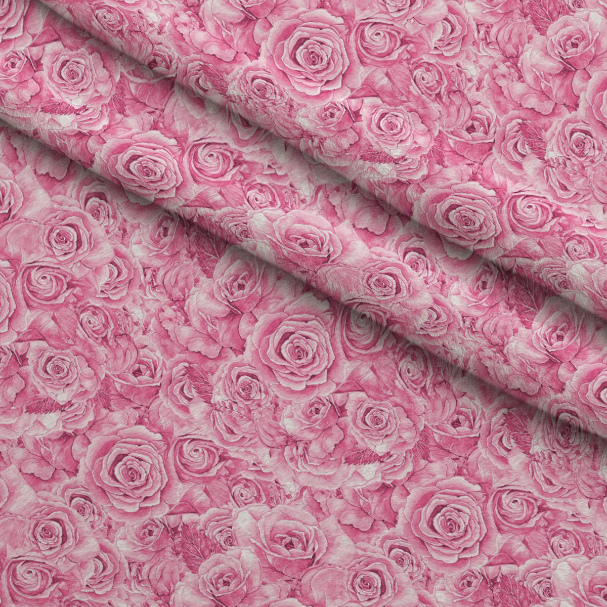 Sepia Blooms Pattern 29 Fleece Fabric — fleece fabric folded close-up preview (mv-fleece-v1:lying)