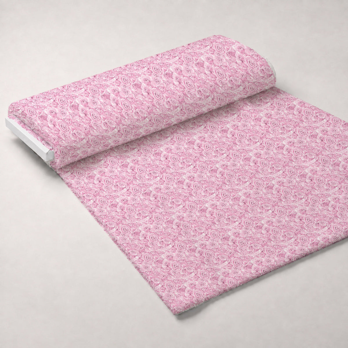 Sepia Blooms Pattern 36 Fleece Fabric — fleece fabric unrolled bolt preview (mv-fleece-v1:bolt)