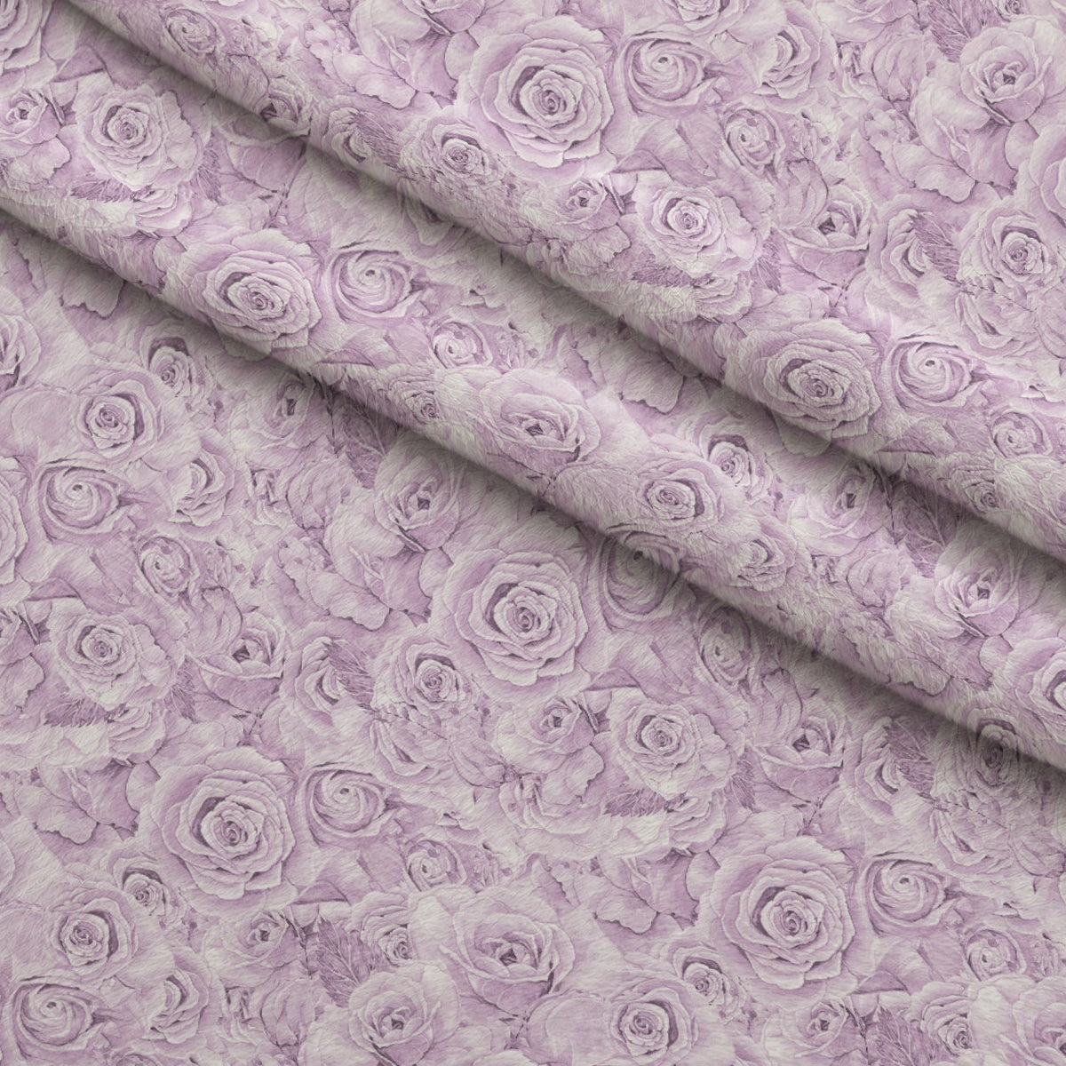 Sepia Blooms Pattern 37 Fleece Fabric — fleece fabric folded close-up preview (mv-fleece-v1:lying)